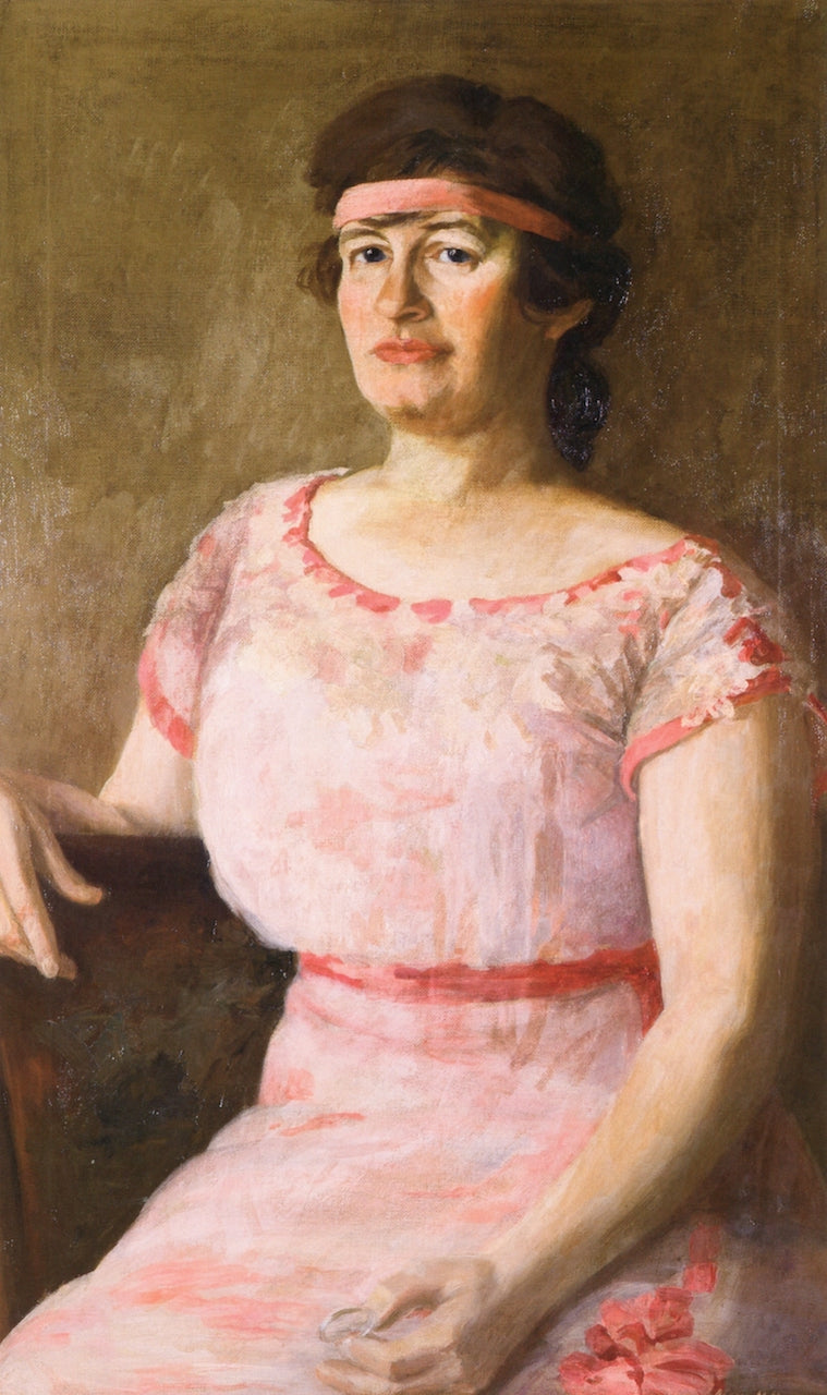 Portrait of Esther Griffin White by Anna Mary Newman,A3(16x12")Poster