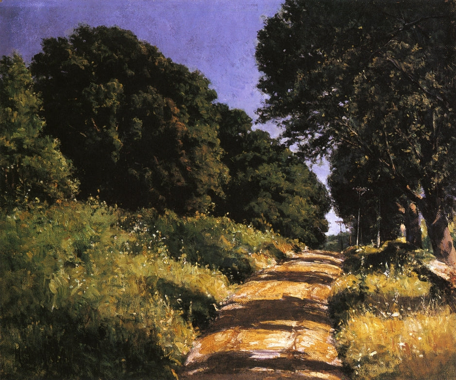 Later Afternoon, vintage artwork by Henry Mosler, 12x8" (A4) Poster