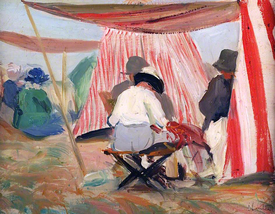 The Canopy by George Leslie Hunter,16x12(A3) Poster