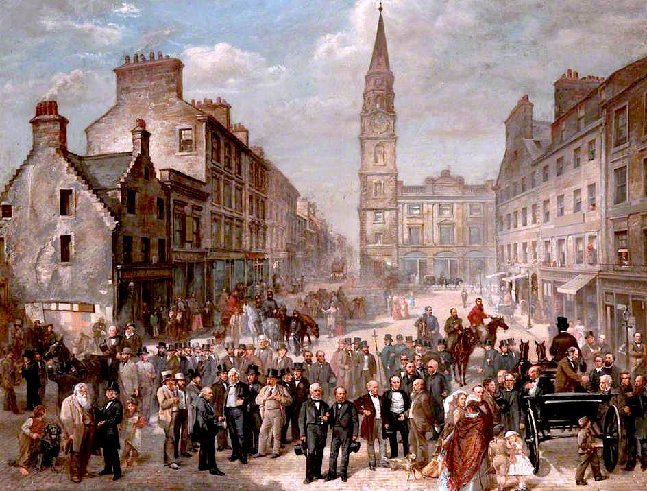 Paisley Cross, 1868 by James Elder Christie,16x12(A3) Poster