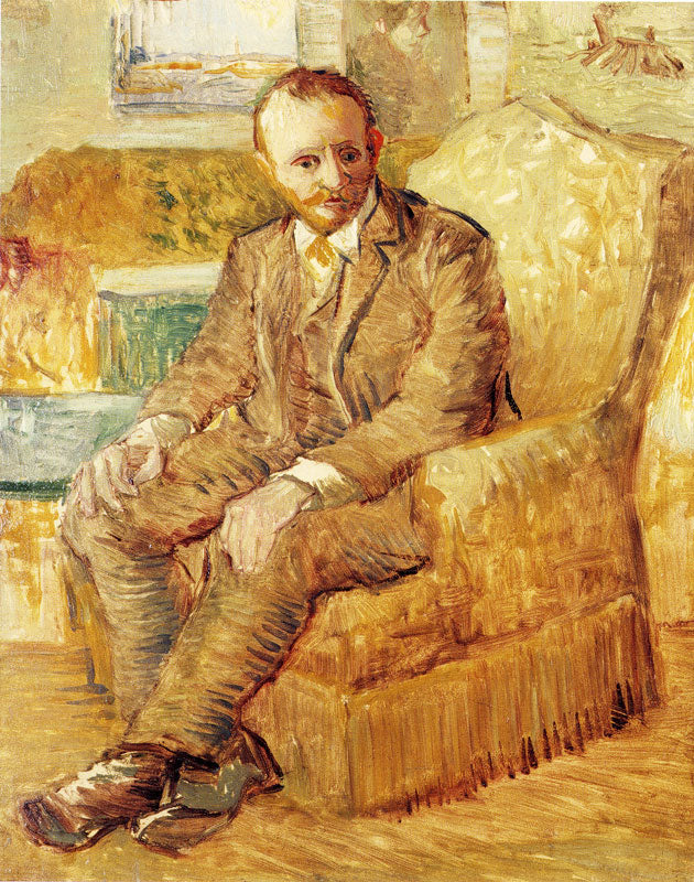 Alexander Reid, vintage artwork by Vincent van Gogh, 12x8" (A4) Poster