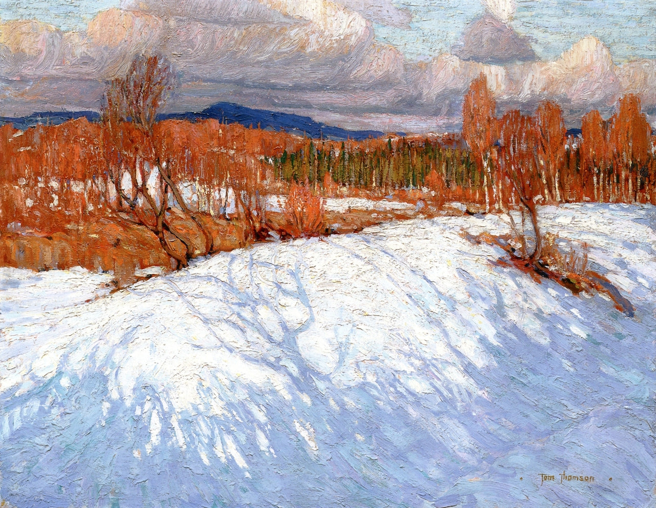 In Algonquin Park, vintage artwork by Tom Thomson, 12x8" (A4) Poster