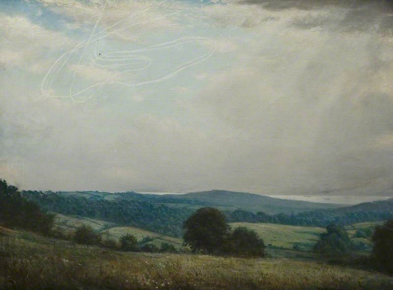 One Summer's Day, vintage artwork by Christopher Nevinson, 12x8" (A4) Poster