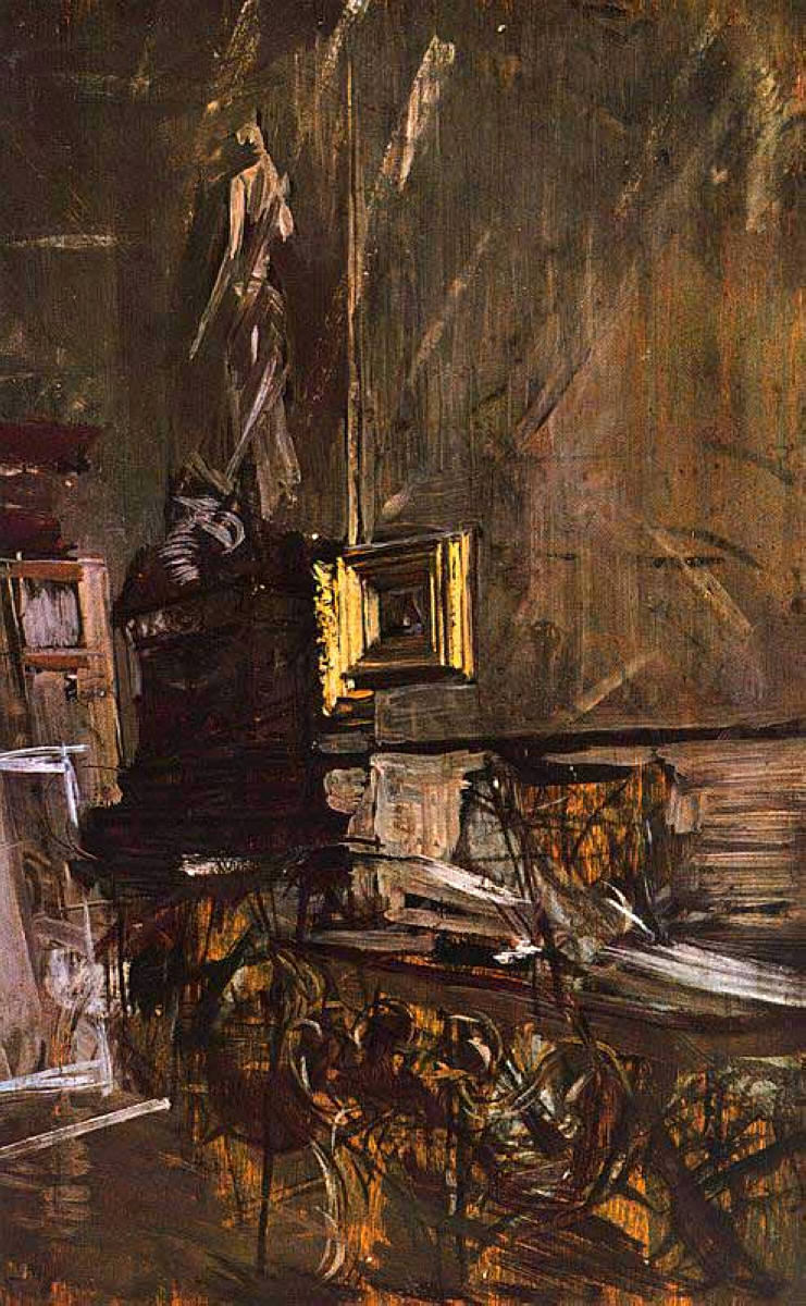 The Gilded Frame, vintage artwork by Giovanni Boldini, 12x8" (A4) Poster