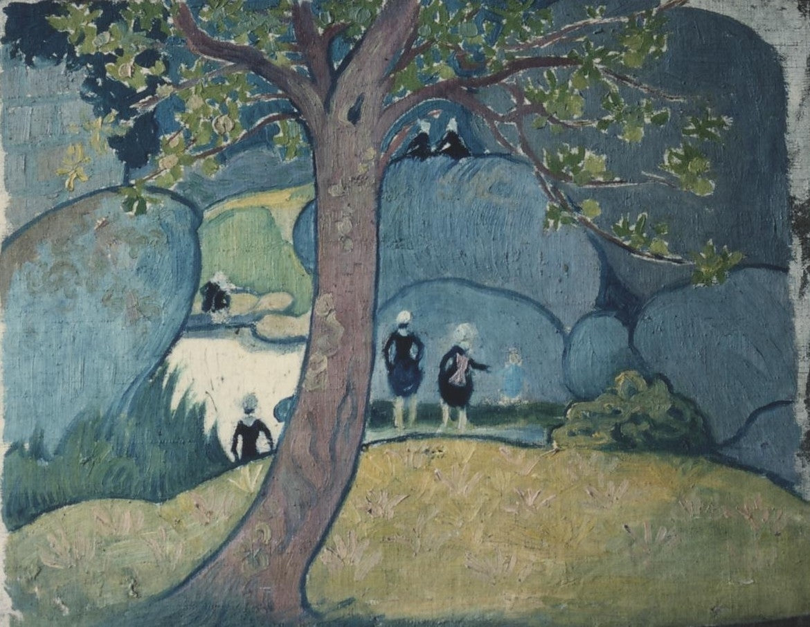 Bretonnes à la Mare by Maurice Denis,A3(16x12")Poster