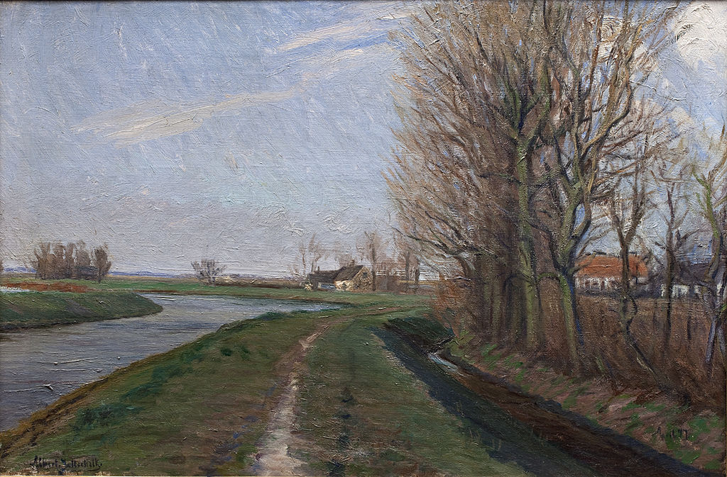 Afternoon in April by Albert Gottschalk,A3(16x12")Poster