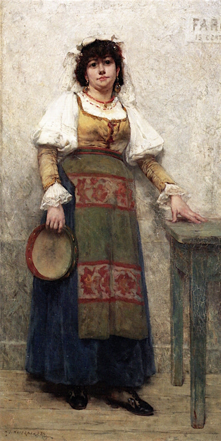 Hyacintha by Hendrik Johannes Haverman,A3(16x12")Poster