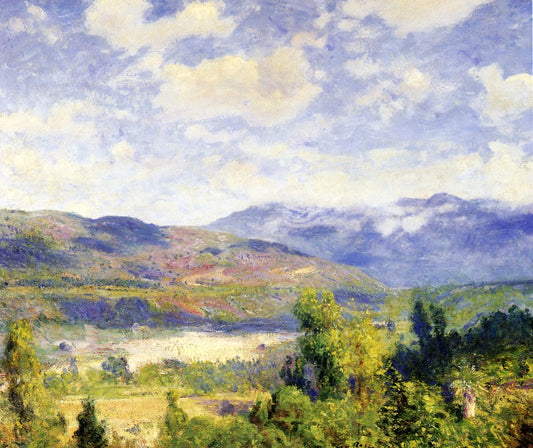 Arroyo Seco, vintage artwork by Guy Orlando Rose, 12x8" (A4) Poster