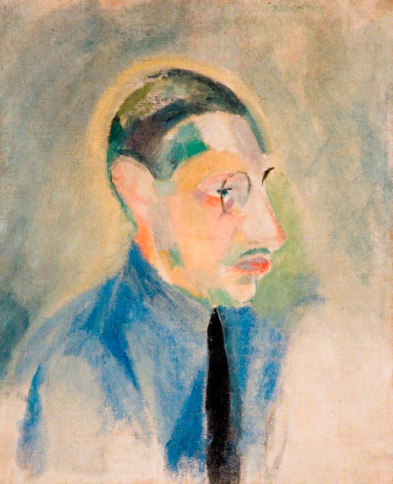 Igor Stravinsky (1882-1971) by Robert Delaunay,16x12(A3) Poster