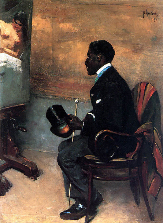 Negro, vintage artwork by Floris Arntzenius, 12x8" (A4) Poster