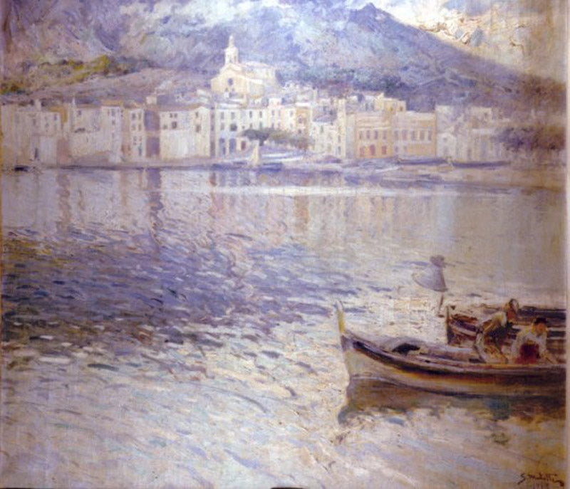 Marina de Cadaques by Segundo Matilla Marina,A3(16x12")Poster