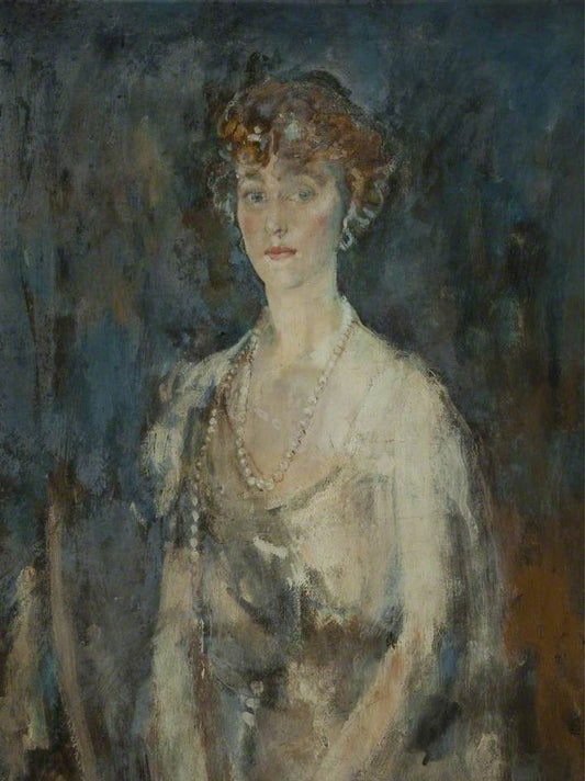 Countess of Granard, vintage artwork by Ambrose McEvoy, 12x8" (A4) Poster