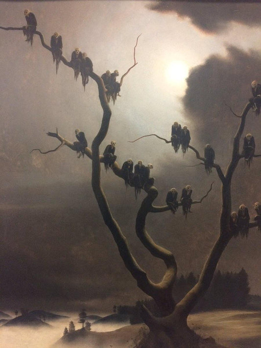 Ghosts on a Tree by Franz Sedlacek,16x12(A3) Poster
