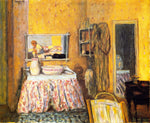 The Bathroom Mirror by Pierre Bonnard,A3(16x12")Poster