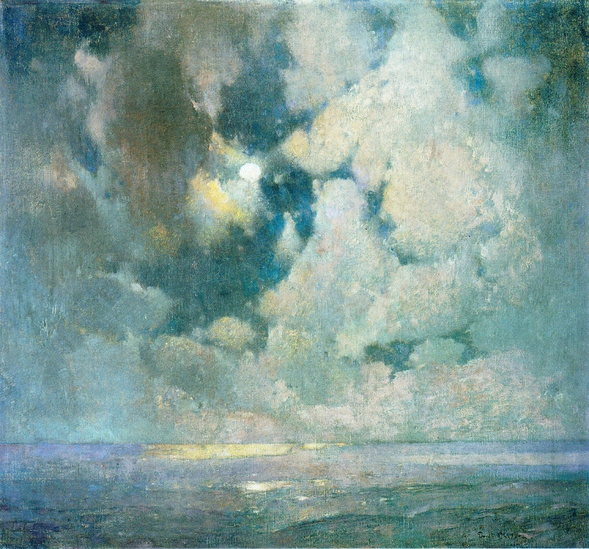The Ocean at Sunrise by Emil (Soren Emil) Carlsen,A3(16x12")Poster