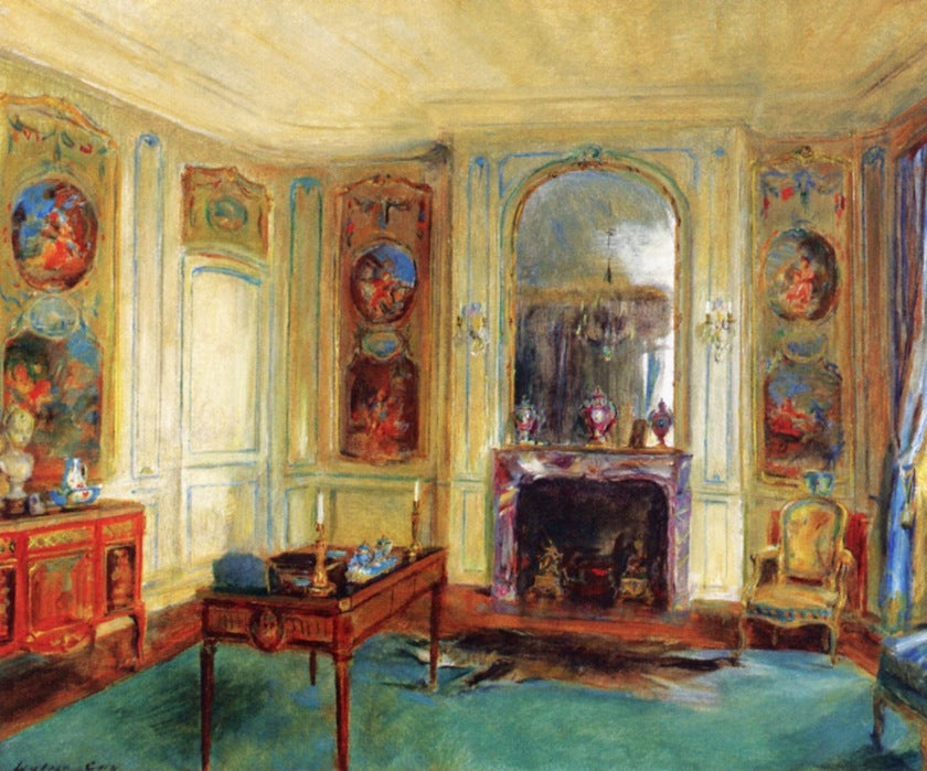 The Boucher Room by Walter Gay,A3(16x12")Poster