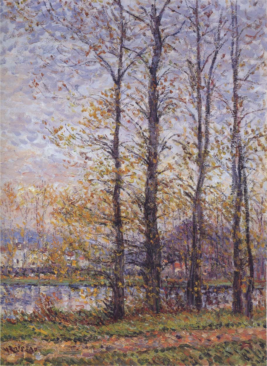 By the Oise at Precy by Gustave Loiseau,A3(16x12")Poster