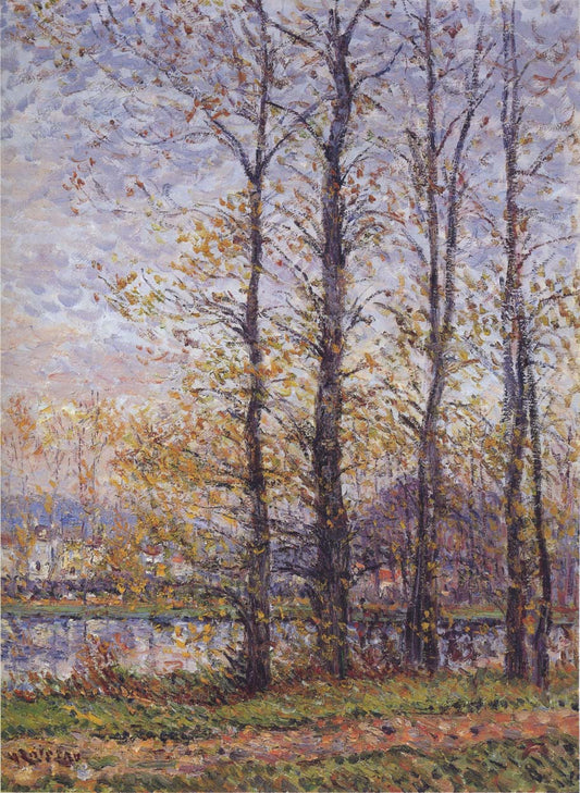 By the Oise at Precy by Gustave Loiseau,A3(16x12")Poster