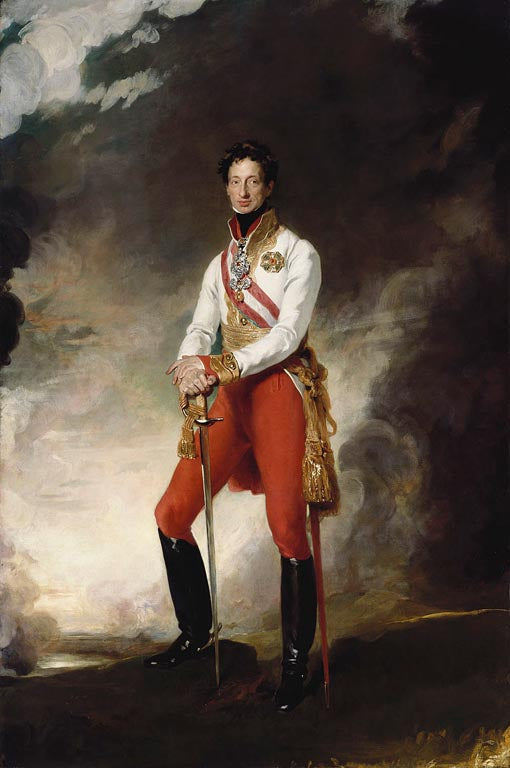 Charles, Archduke of Austria (1771-1847), vintage artwork by Thomas Lawrence, 12x8" (A4) Poster
