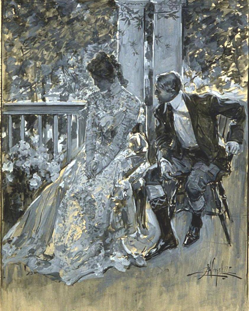 Matchmaking by Albert Beck Wenzell,A3(16x12")Poster
