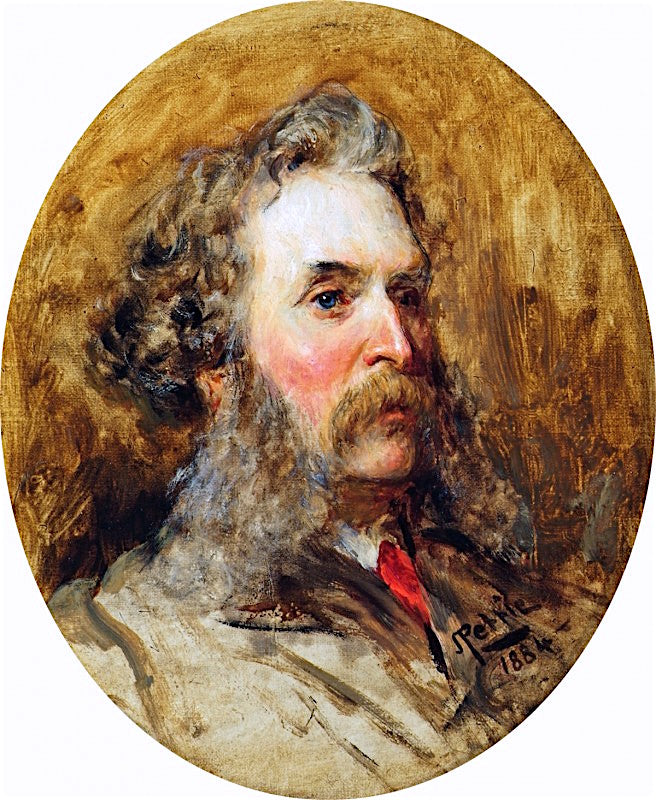 Thomas Faed, RA, vintage artwork by John Pettie, RA, 12x8" (A4) Poster