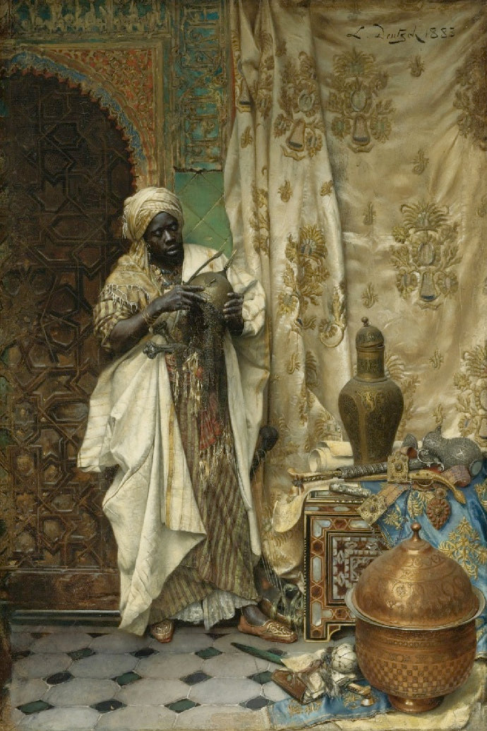 The Inspection by Ludwig Deutsch,A3(16x12")Poster