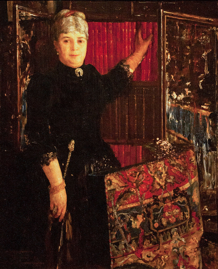 Caroline Schloss, vintage artwork by Ernst Josephson, 12x8" (A4) Poster