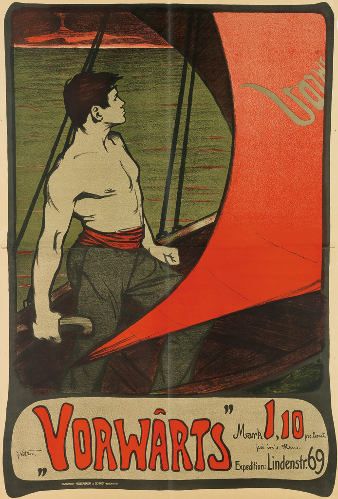 Vorwarts by Julie Wolfthorn,A3(16x12")Poster