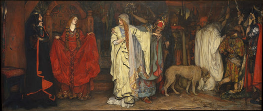 King Lear. Cordelia's Farewell by Edwin Austin Abbey,A3(16x12")Poster