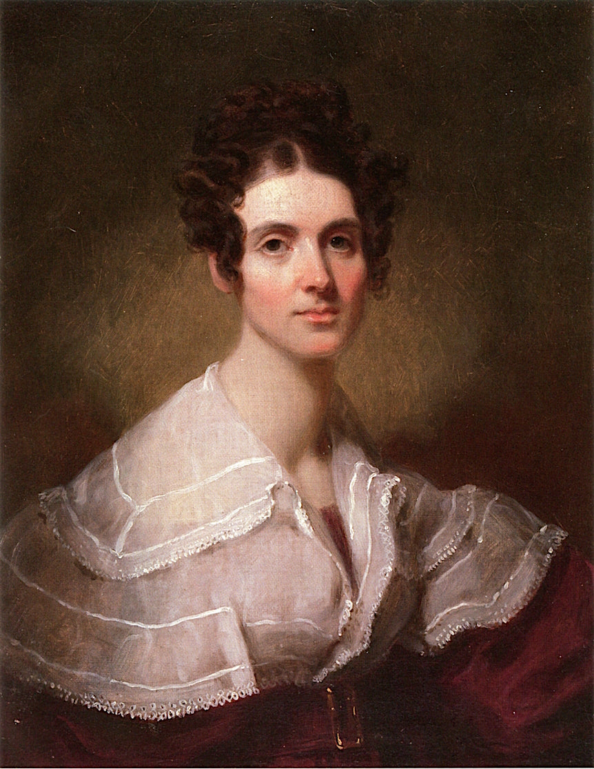 Mrs. Richard Tilden Acuhmuty, nee Mary Allen, vintage artwork by Henry Inman, A3 (16x12") Poster Print
