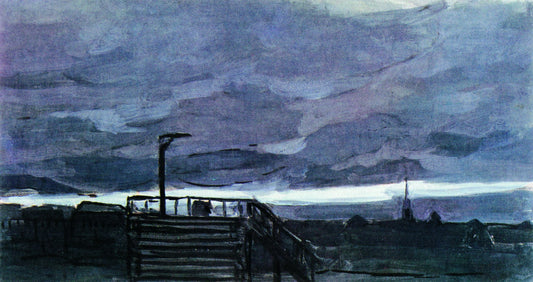 Gallows by Alexander Golovin,A3(16x12")Poster