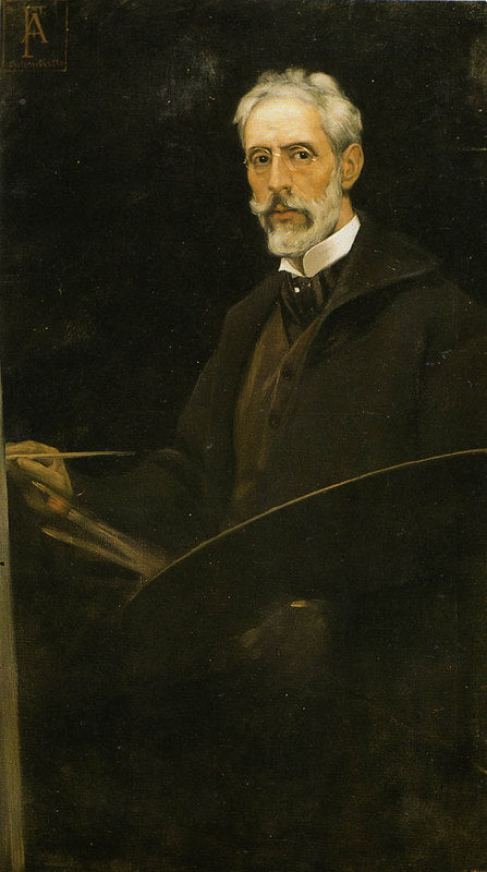 Autorretrato by Antonio Maria Fabres y Costa,A3(16x12")Poster