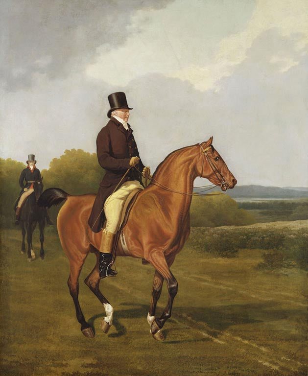 Francis Augustus Eliott, Second Baron Heathfield (1750-1813), vintage artwork by Jacques-Laurent Agasse, 12x8" (A4) Poster