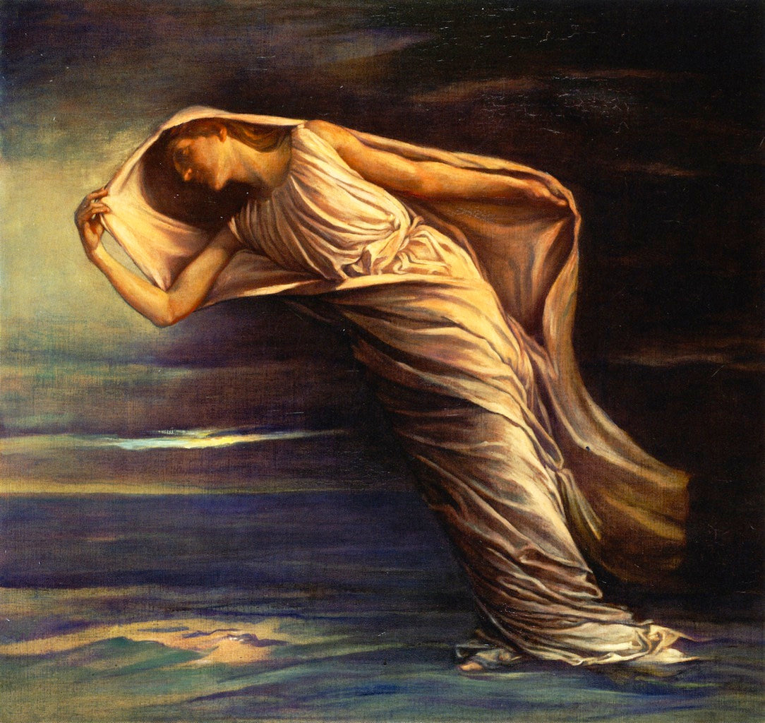 The Dawn, vintage artwork by John La Farge, 12x8" (A4) Poster