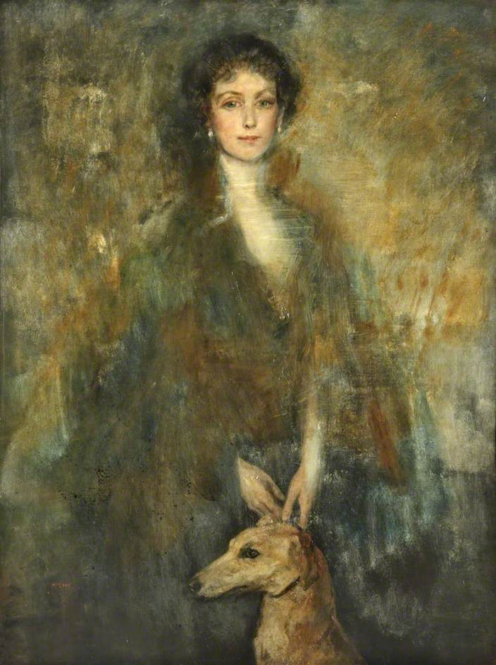 Mrs William Rathbone by Ambrose McEvoy,16x12(A3) Poster