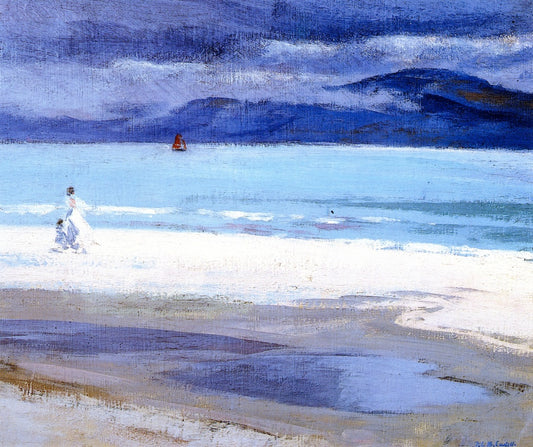The North End, Iona, vintage artwork by Francis Campbell Boileau (F.C.B.) Cadell, 12x8" (A4) Poster