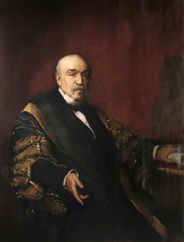 Sir William Jenner, vintage artwork by Valentine Cameron Prinsep, 12x8" (A4) Poster