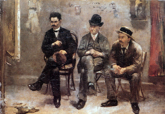 Art Appreciation, vintage artwork by Floris Arntzenius, 12x8" (A4) Poster