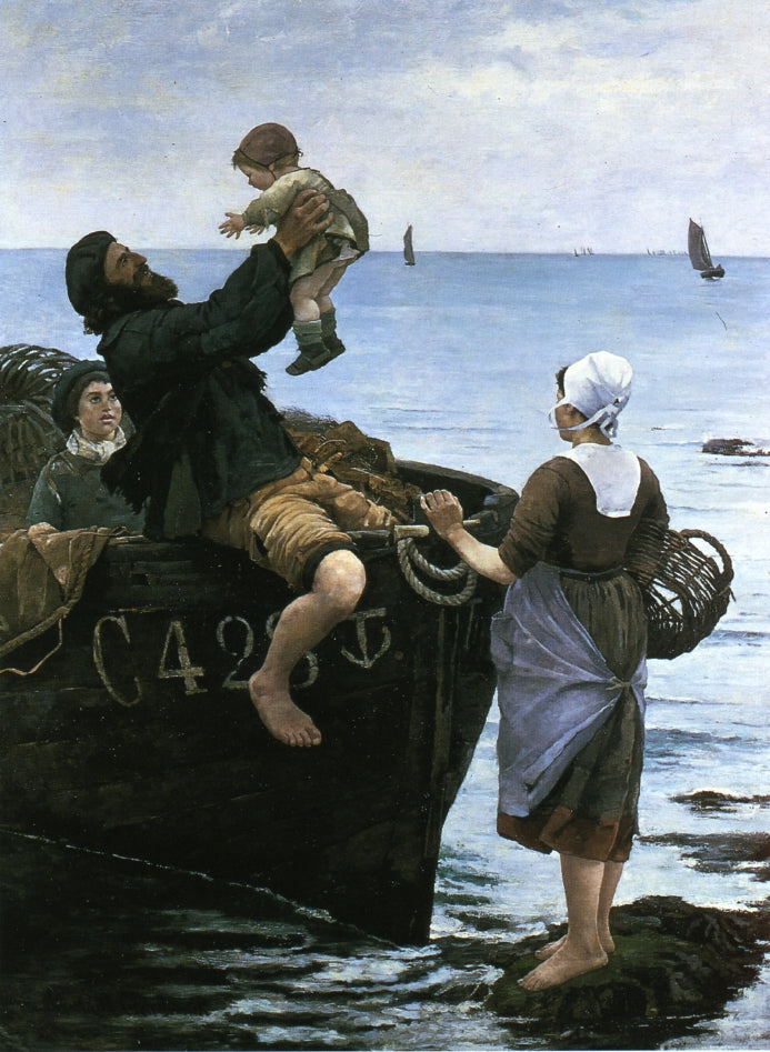 Off to Sea by Emma Lowstedt-Chadwick,A3(16x12")Poster
