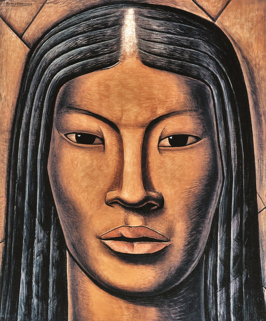 La Malinche by Alfredo Ramos Martinez,16x12(A3) Poster