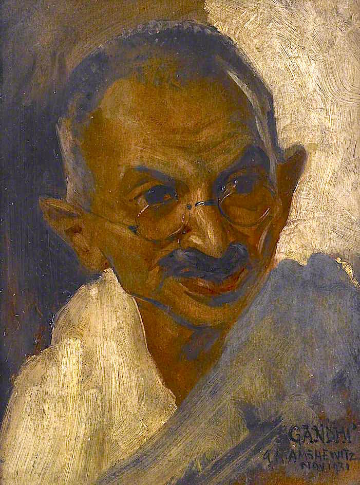 Mohandas Karamachand Gandhi by John Henry Amshewitz,16x12(A3) Poster