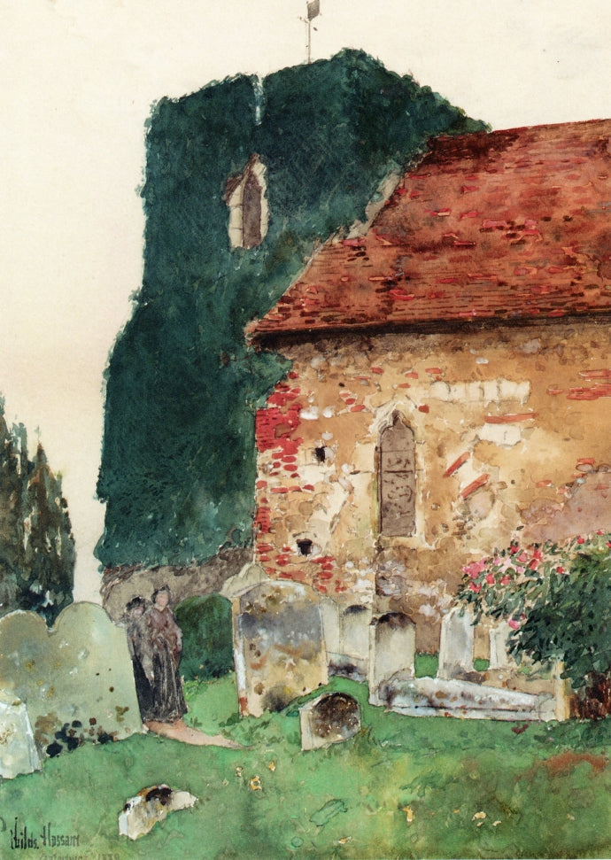 Canterbury by Childe Hassam,A3(16x12")Poster