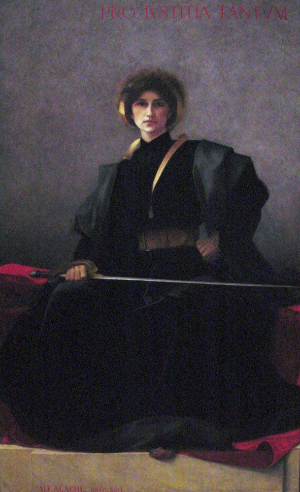 The Sword, vintage artwork by Alfred-Pierre Agache, 12x8" (A4) Poster