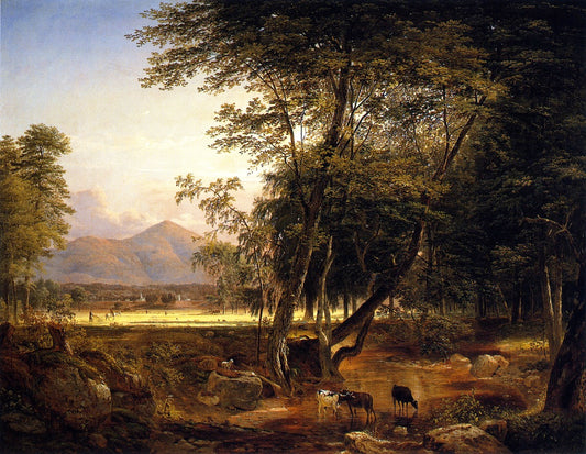 North Conway, New Hampshire, vintage artwork by Samuel Lancaster Gerry, A3 (16x12") Poster Print