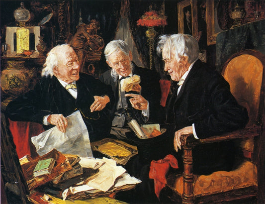 A Good Joke by Louis Charles Moeller,A3(16x12")Poster