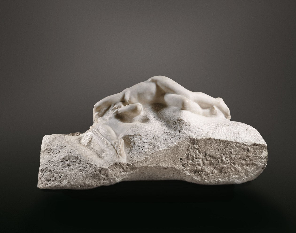 Death of Athens (Lamentation on the Acropolis), vintage artwork by Auguste Rodin, 12x8" (A4) Poster