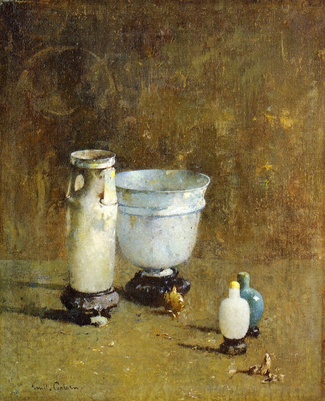 Jade and Ancient Glass by Emil (Soren Emil) Carlsen,A3(16x12")Poster