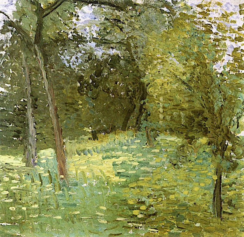 Flowering Meadow with Trees by Richard Gerstl,16x12(A3) Poster
