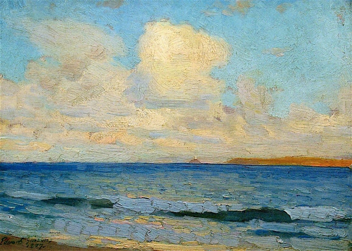 Coast of Nantucket by Edward E. Simmons,A3(16x12")Poster