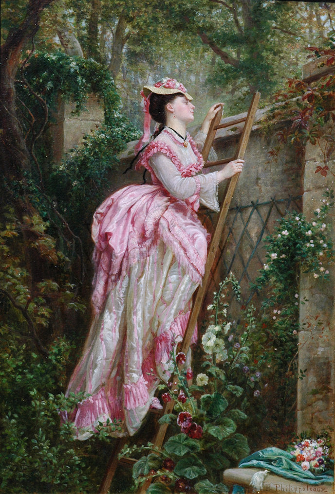 The Spy, vintage artwork by Paul Dominique Philippoteaux, 12x8" (A4) Poster